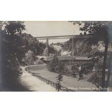Bazenhaid Bridge Lutisburg Switzerland Antique Postcard