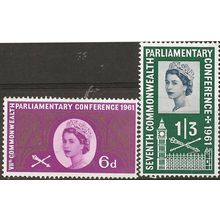 1961 Parliamentary Conference Set SG629-630 Unmounted Mint