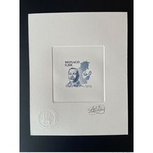 Monaco 2009 YT 2672 Epreuve d'artiste Conan Doyle Sherlock Holmes Catelin bleu