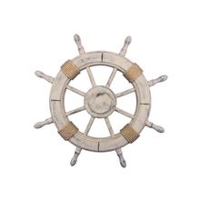 Rustic Decorative Ship Wheel 24""
