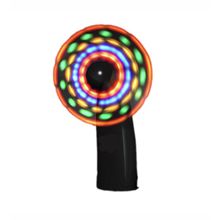Portable Light Up Mini Cooling Fan with Black Handle Battery Operated for Hot...