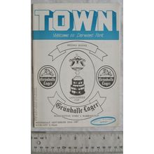 1987 programme Workington Town v. Warrington, Lancashire Cup Round Two