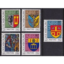 Luxembourg 1982 SG 1097-1101 UMM (D-099 (20))