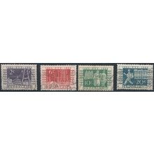 Centenary First Dutch Stamps - Netherlands 1952 - FH - MiNr 393/6 (A)