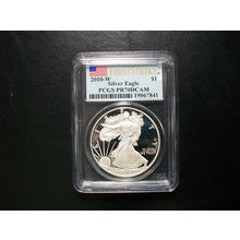 2010-W PCGS Silver Eagle First Strike PR70 DCAM