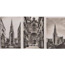 San Sebastian Church 3x Real Photo Postcard s