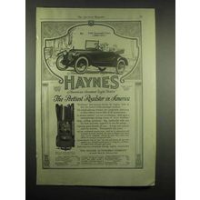 1917 Haynes Car Ad - Prettiest Roadster in America