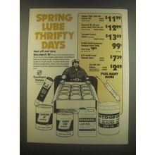 1985 Southern States Petroleum Ad - Oil, Grease