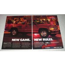 1988 Chevy Sportside Pickup Truck Ad - New Game