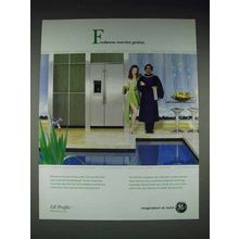 2004 GE Profile Side-by-Side Refrigerator Ad