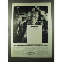 1973 Hammermill Bond Paper Ad - Frankenstein