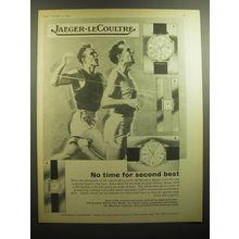 1964 Jaeger-LeCoultre Watches Ad - No time for second best