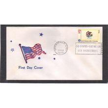 FDC 1653 13c Illinois (Unkn Cachet-U/A) CV39517