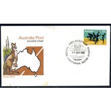 AUSTRALIA 1980 Community Welfare 22c on cover (SG 751), Royal Melbourne Show PMK