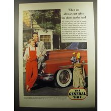 1953 General Tires Advertisement - June Allyson and Dick Powell