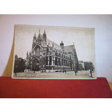 EGLISE DU SABLON, BRUXELLES, BRUSSELS unused vintage postcard RP =