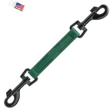 Dog Pet Prong Collar Safety Backup Clip W 3/4" x L 10.5" Hunter Green