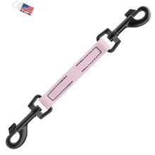 Dog Pet Prong Collar Safety Backup Clip W 5/8" x L 8.5" Pastel Purple