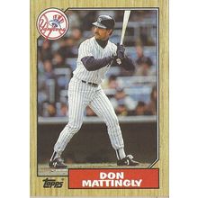 1987 TOPPS DON MATTINGLY #500