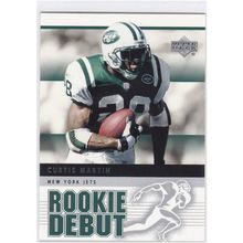 2005 Upper Deck Football Rookie Debut Curtis Martin