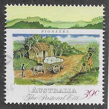 AUS 1989 39c 'COLONIAL DEVELOPMENT- PIONEERS' FINE USED (EBID67-833)
