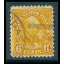 Used 638 6c James Garfield Barely Clears M10046