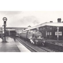 Engine 41276 Train Welsh Dragon at Llandudo Station Juncion 1962 Postcard