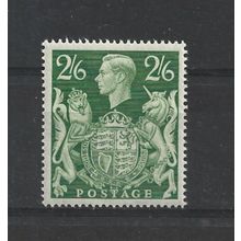 GB.SG476b 2s 6d Yellow-Green.Mounted Mint.Jul25