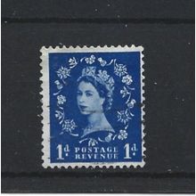 GB.SG611 1d Ultramarine.Fine Used.Jul25