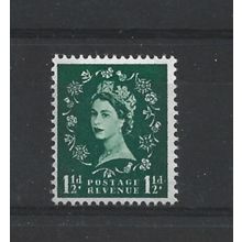 GB.SG612 1 1/2d Green.Mounted Mint.Jul25