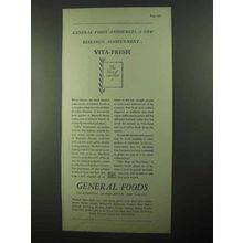 1931 General Foods Ad - Research Achievement Vita-Fresh