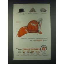 1946 Texaco Fire-Chief Gasoline Ad - Quick Starts