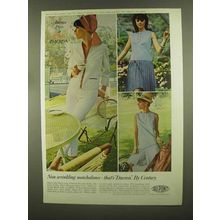 1965 Du Pont Dacron Fiber Ad - Century Fashion