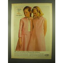 1965 Du Pont Dacron Fiber Ad - Girltown Fashions