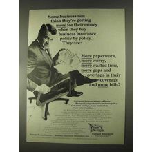 1967 Kemper Insurance Ad - Some Businessmen Think