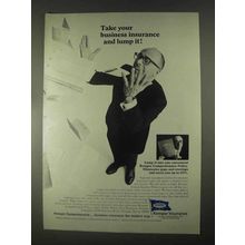 1967 Kemper Insurance Ad - Take Insurance and Lump It