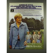 1976 Sears Johnny Miller Menswear Ad - America's Style