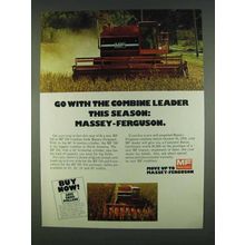 1978 Massey-Ferguson 750 and 760 Combine Ad