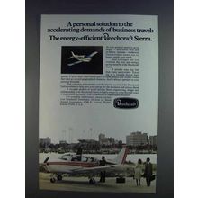 1980 Beechcraft Sierra Ad - Accelerating Demands