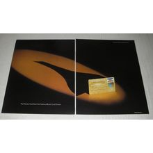 1989 First National Bank Premier Card VISA Ad