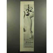 1951 McCallum and Propper Stockings Ad - Nylon stockings in three proportions