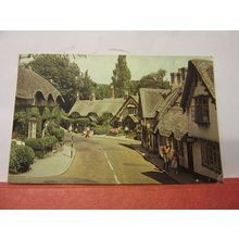 THE OLD VILLAGE, SHANKLIN, ISLE OF WIGHT used postcard by W J Nigh 1962 pm =