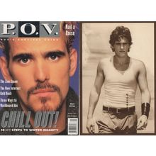Matt Dillon Film Star 1997 Mens Magazine Advertising 2x Postcard
