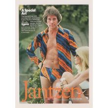 Jantzen 1970s Nylon Lycra Swimwear Fashion Advertising Postcard