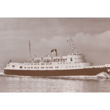 TSS Ben My Chree V Ship Sea Trials Isle Of Man Real Photo Postcard