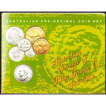 Australia Mint Coin Set Sherwood Pre-Decimal 1938-1952 KGVI