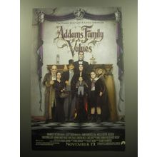 1993 Addams Family Values Movie Ad - The family just got a little stranger