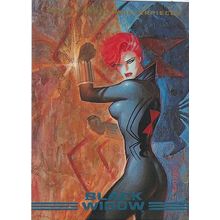 1993 Marvel Masterpieces Trading Card - Black Widow #67