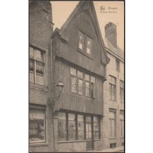 Maison Memling, Bruges, c.1920 - Thill CPA