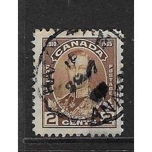 CANADA 1935 GVI SILVER JUBILEE 2c USED SG336 #1